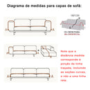Capa Protetora Sofá PetGuard - Anti-Pelos e Odores