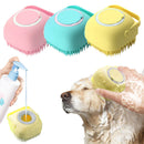 Escova de Banho Pet Premium - 2 em 1