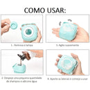 Escova de Banho Pet Premium - 2 em 1