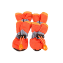 Conjunto com 4 BOTAS Impermeáveis para Cães, Calçados Antiderrapantes para Gatos e Cães Pequenos, Acessórios para Patas de Animais de Estimação